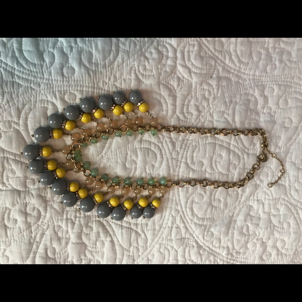 J. Crew Bauble Statement Necklace